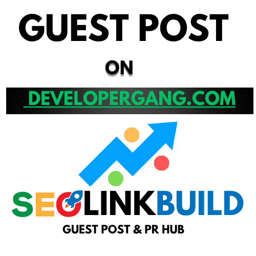 Guest Post On Developergang.com